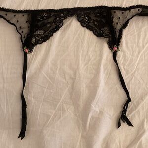 Vintage Betsey Johnson Garter Belt M